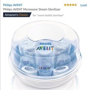 philips microwave bottle sterilizer